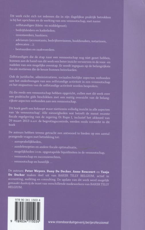 Achterkant van 2013