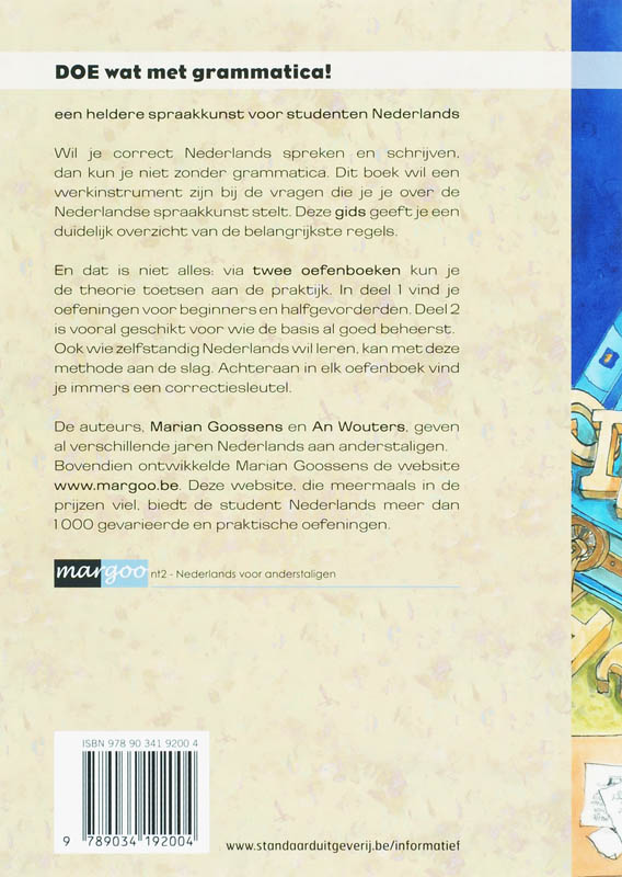 Achterkant van Doe wat met grammatica!