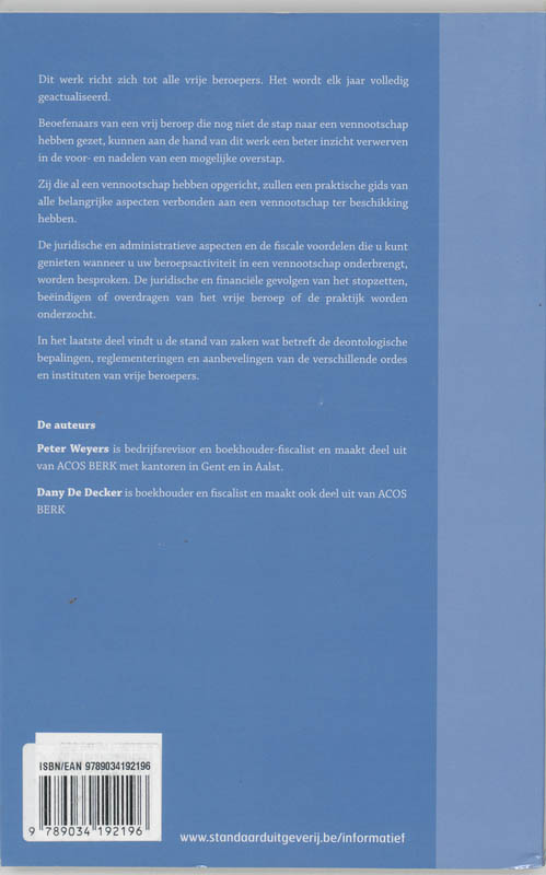 Achterkant van 2007