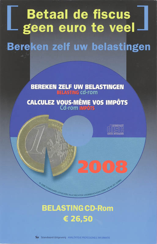 Achterkant van 2008