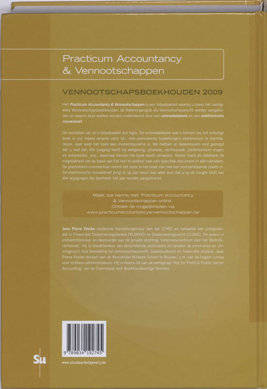 Achterkant van 2009
