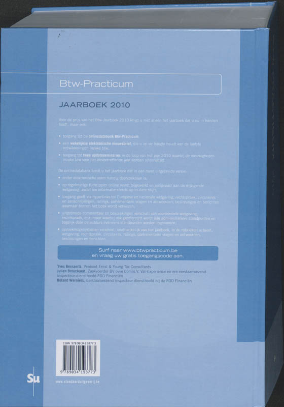 Achterkant van 2010