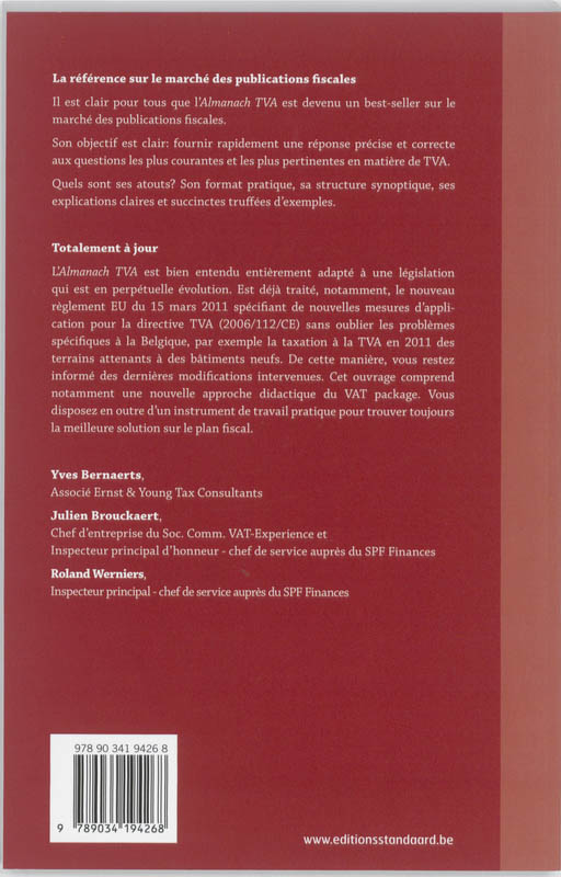 Achterkant van 2011