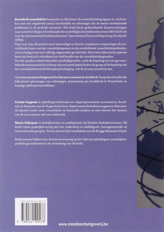 Achterkant van Basisboek consolidatie
