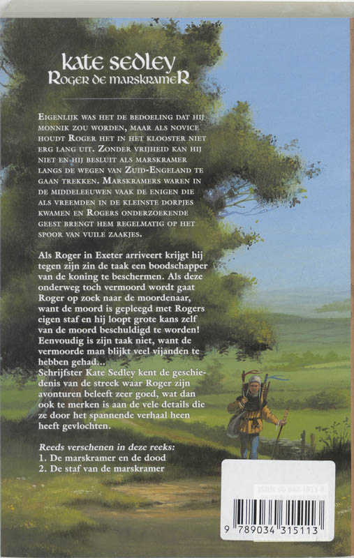 Achterkant van De staf van de marskramer
