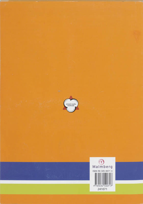 Achterkant van Werkboek