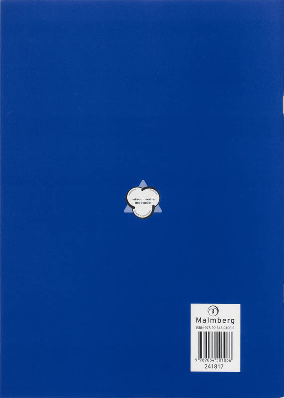 Achterkant van Werkboek