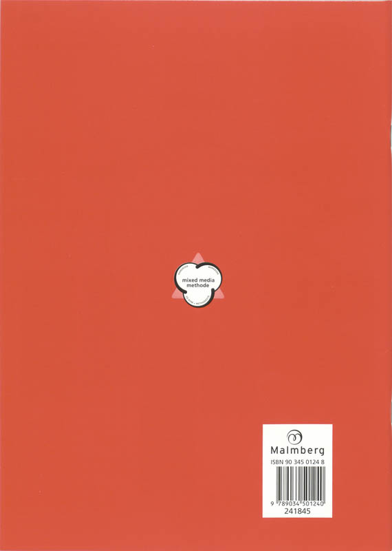 Achterkant van Werkboek