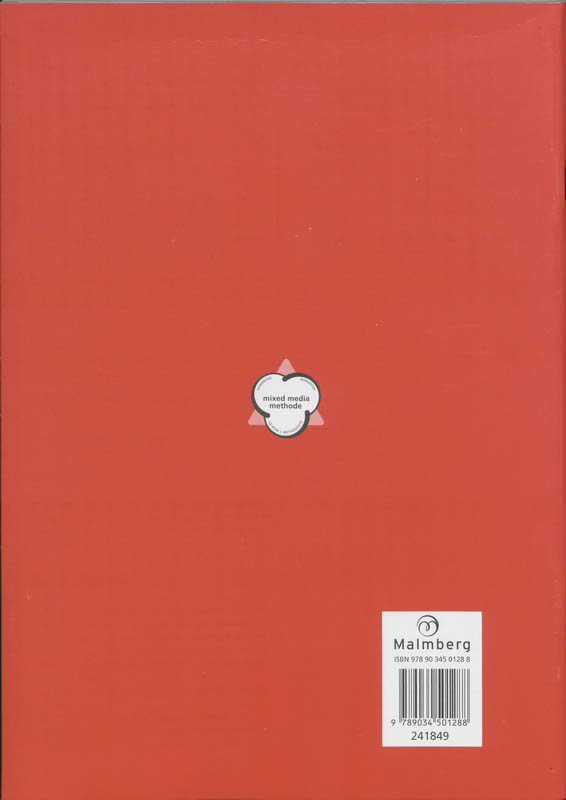 Achterkant van Werkboek
