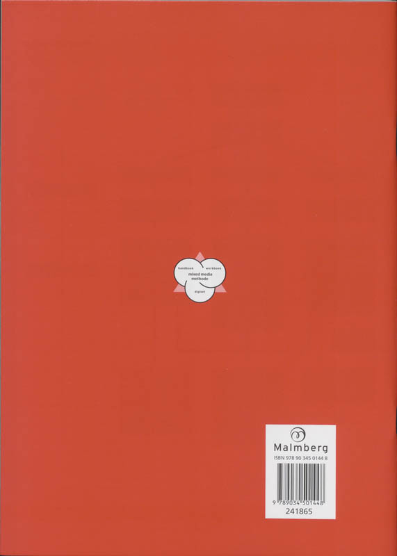 Achterkant van Werkboek