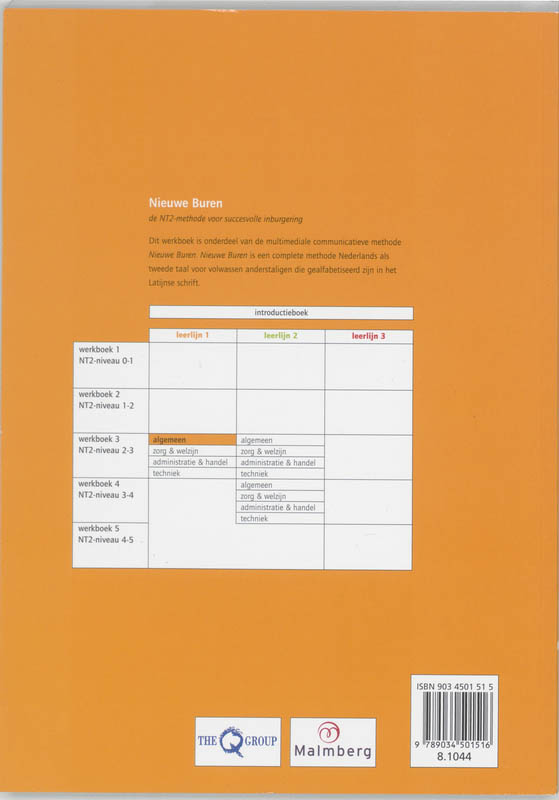 Achterkant van Werkboek 3 Algemeen