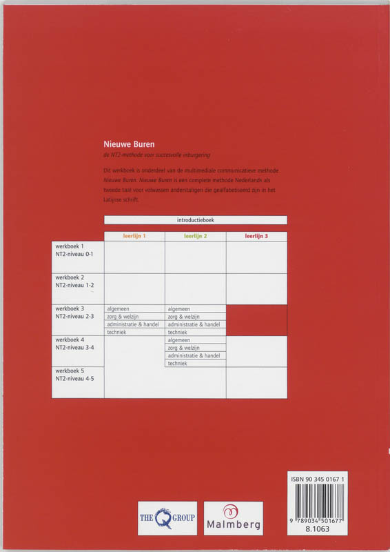 Achterkant van Werkboek 3