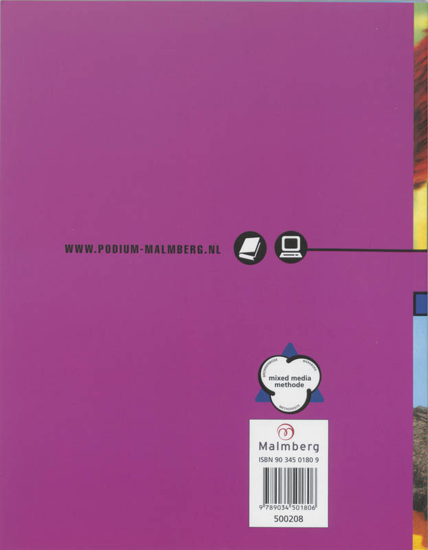 Achterkant van Handboek
