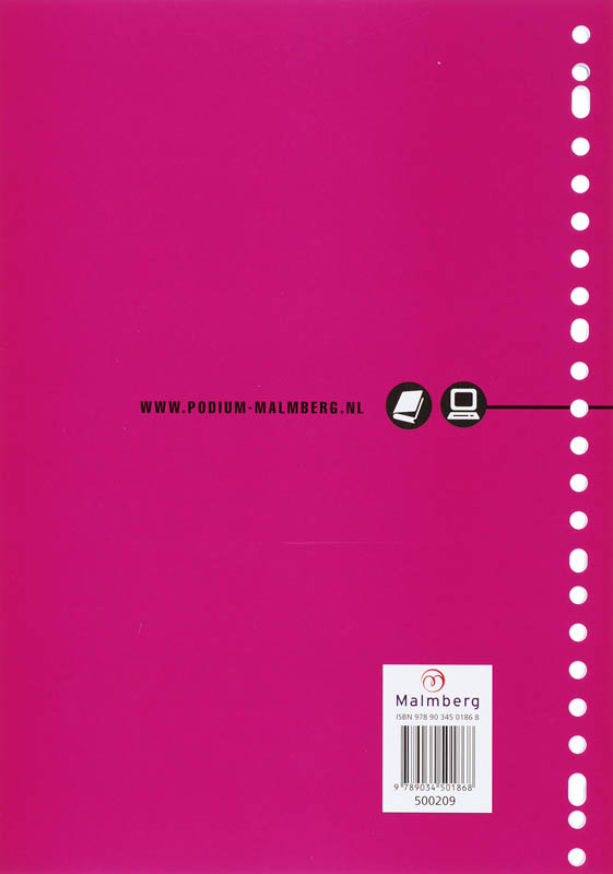 Achterkant van Werkboek