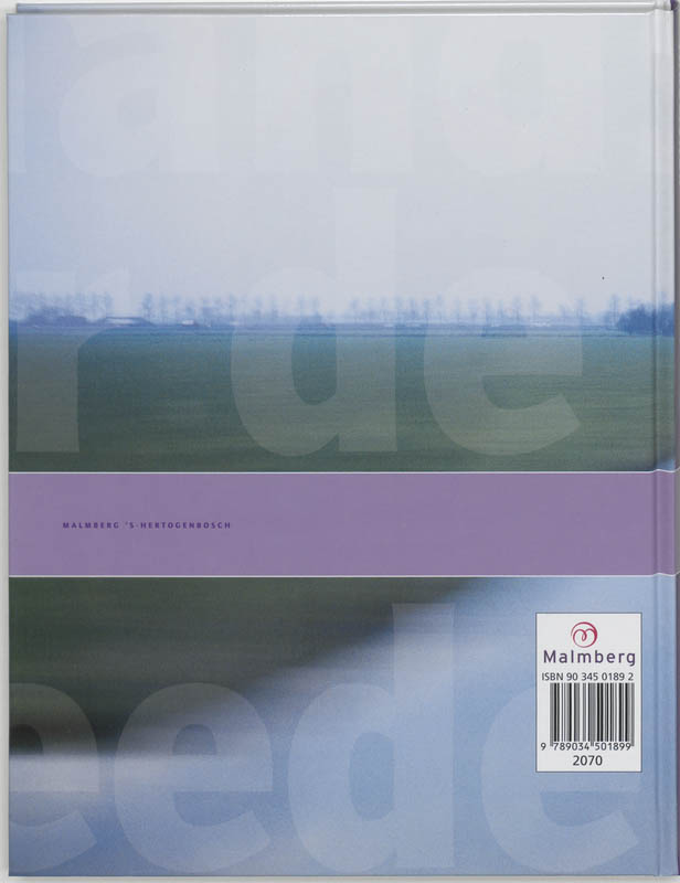 Achterkant van Handboek