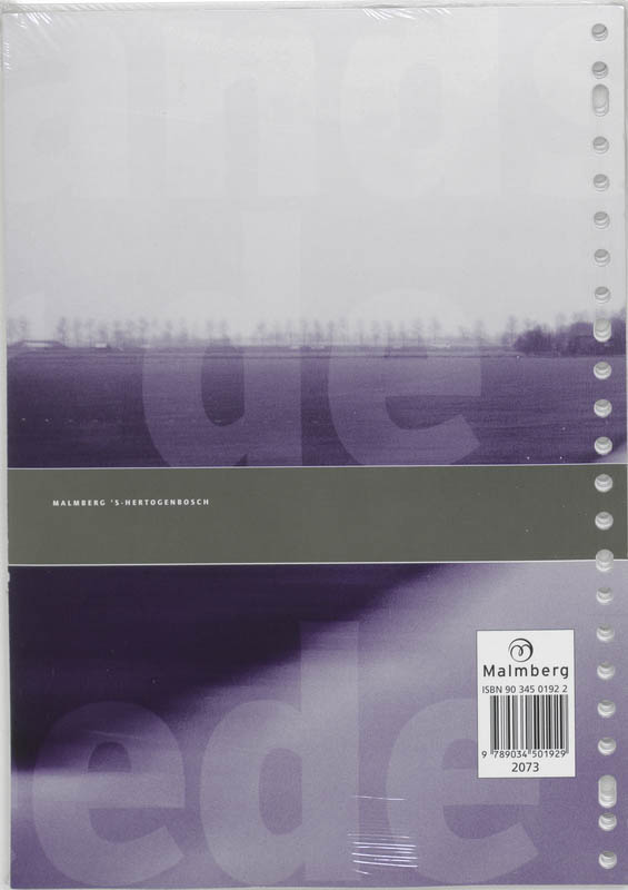 Achterkant van Werkboek