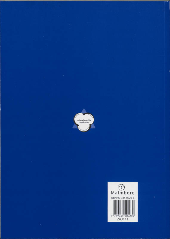 Achterkant van Antwoordenboek