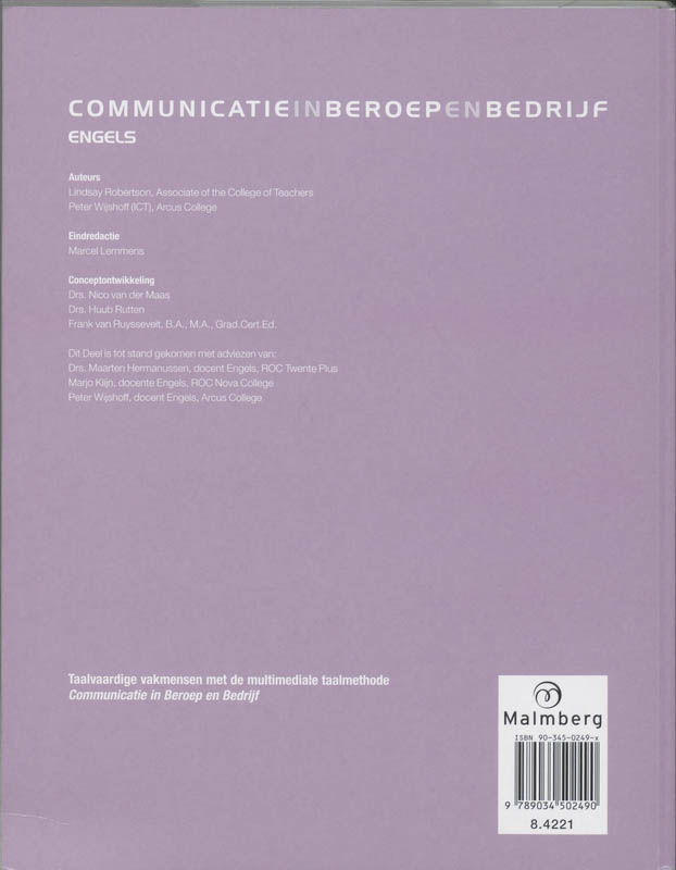 Achterkant van Administratie 1 niveau 3/4