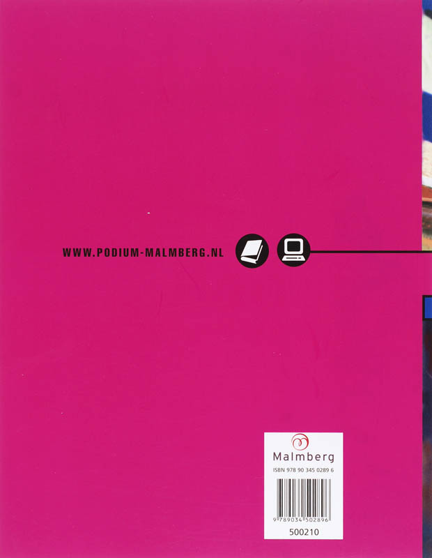 Achterkant van Handboek