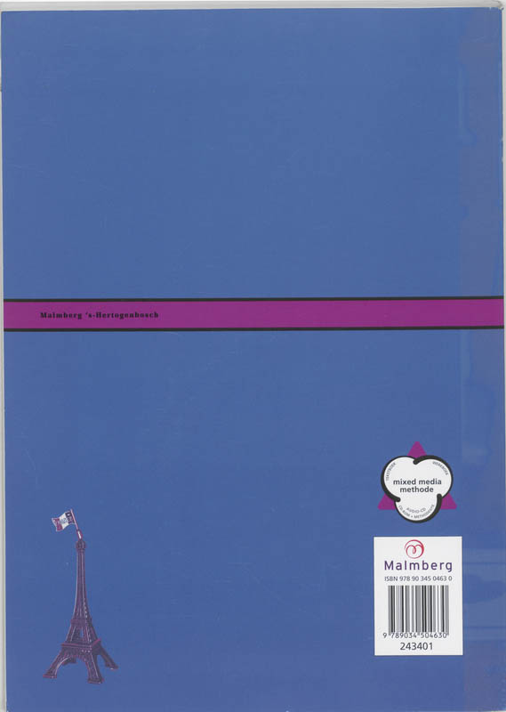 Achterkant van Werkboek