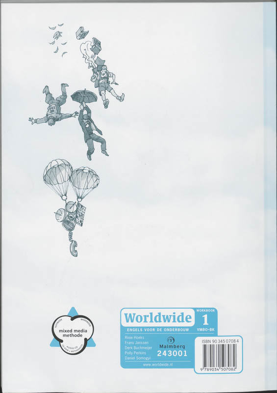 Achterkant van Workbook