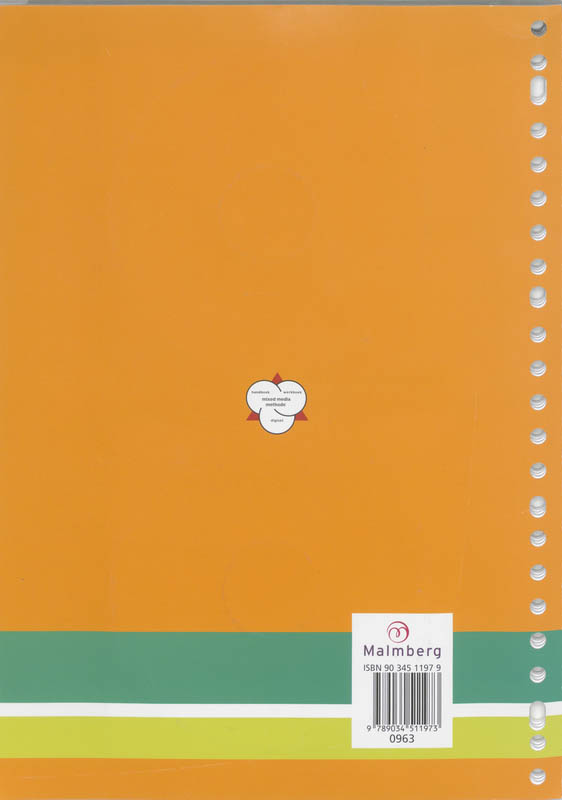 Achterkant van Werkboek
