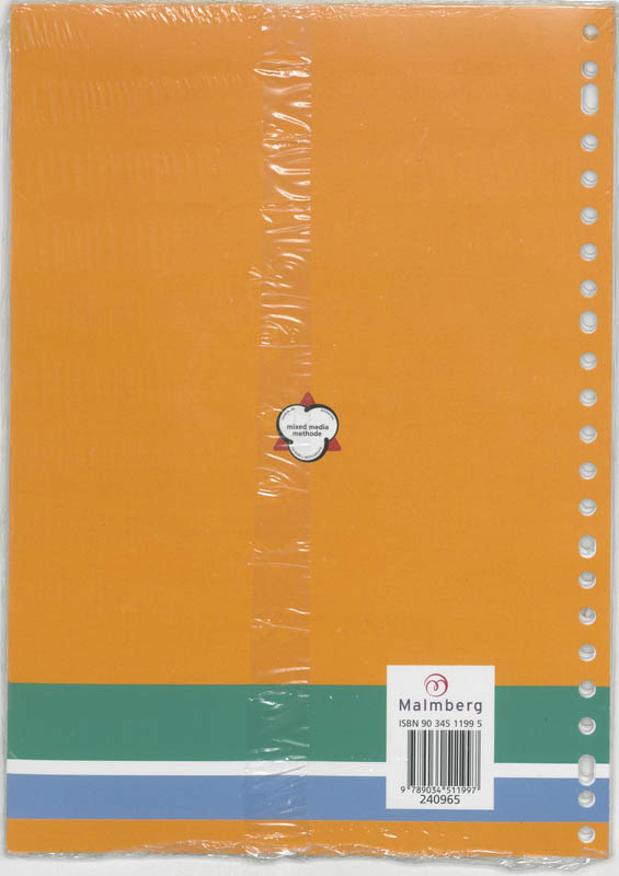 Achterkant van Werkboek