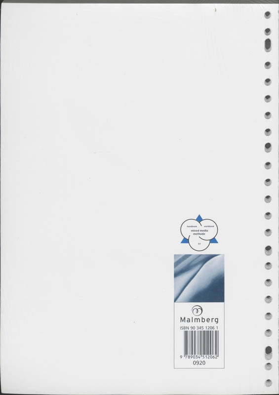 Achterkant van Werkboek