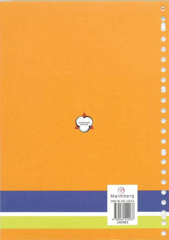 Achterkant van Werkboek