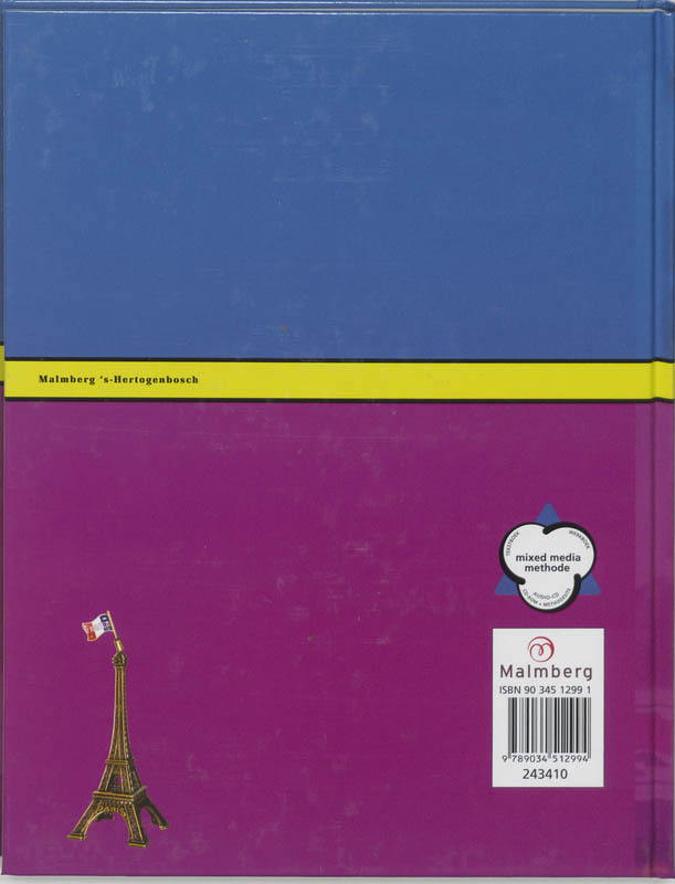Achterkant van Livre de textes