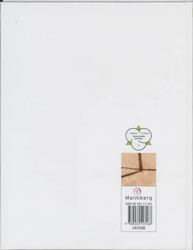 Achterkant van Handboek