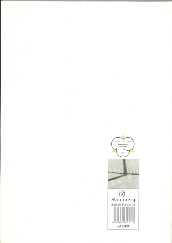 Achterkant van Werkboek