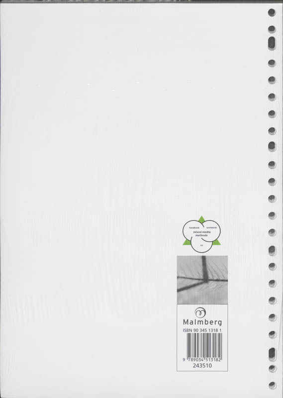 Achterkant van Werkboek