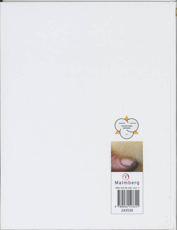 Achterkant van Handboek