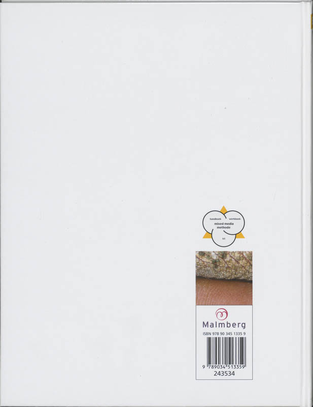 Achterkant van Handboek