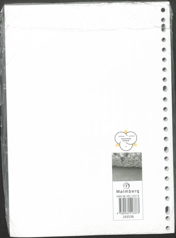 Achterkant van Werkboek