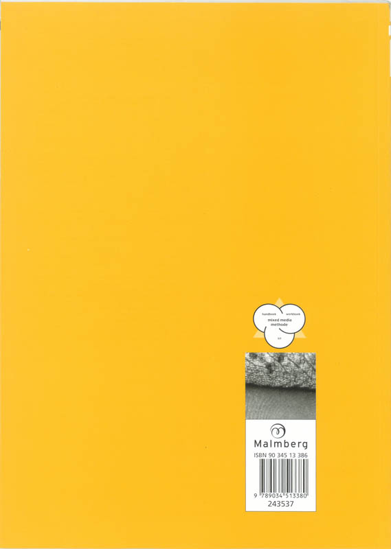 Achterkant van Antwoordenboek