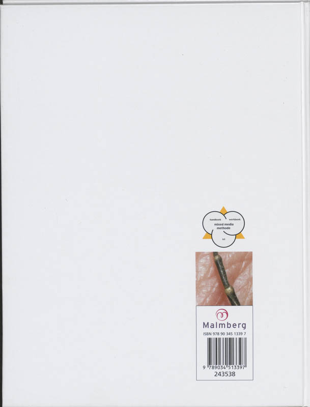 Achterkant van Handboek
