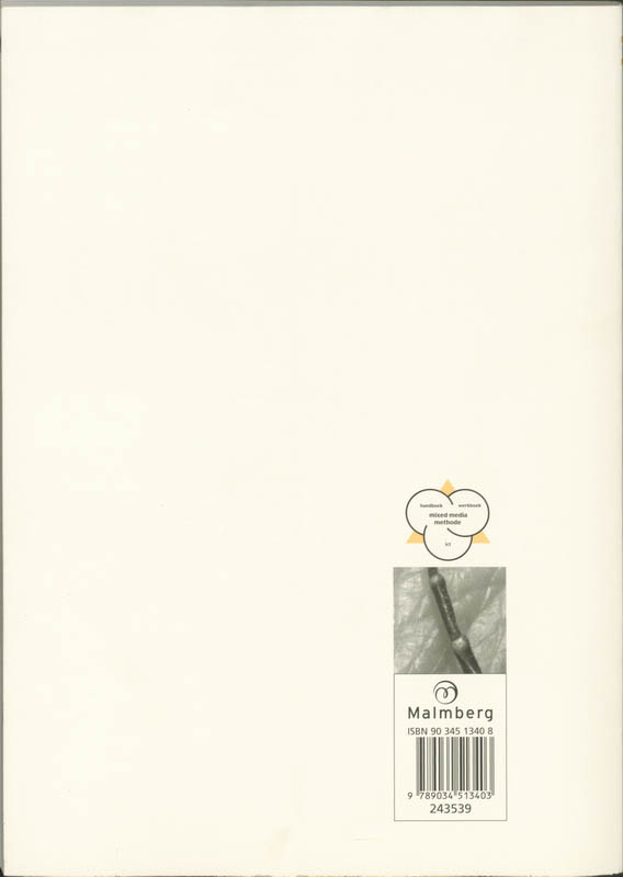 Achterkant van Werkboek