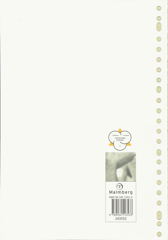 Achterkant van Werkboek