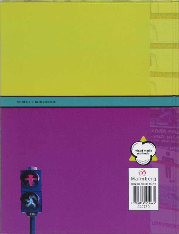 Achterkant van Bronnenboek
