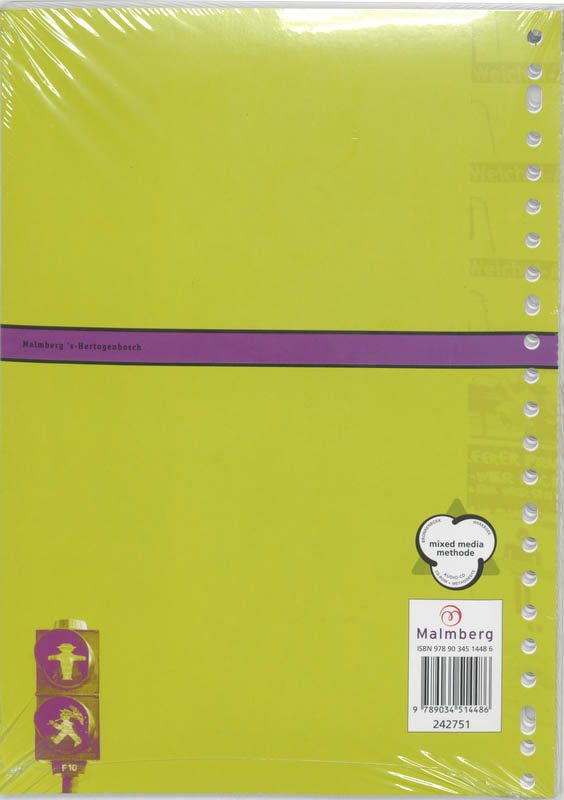 Achterkant van Werkboek
