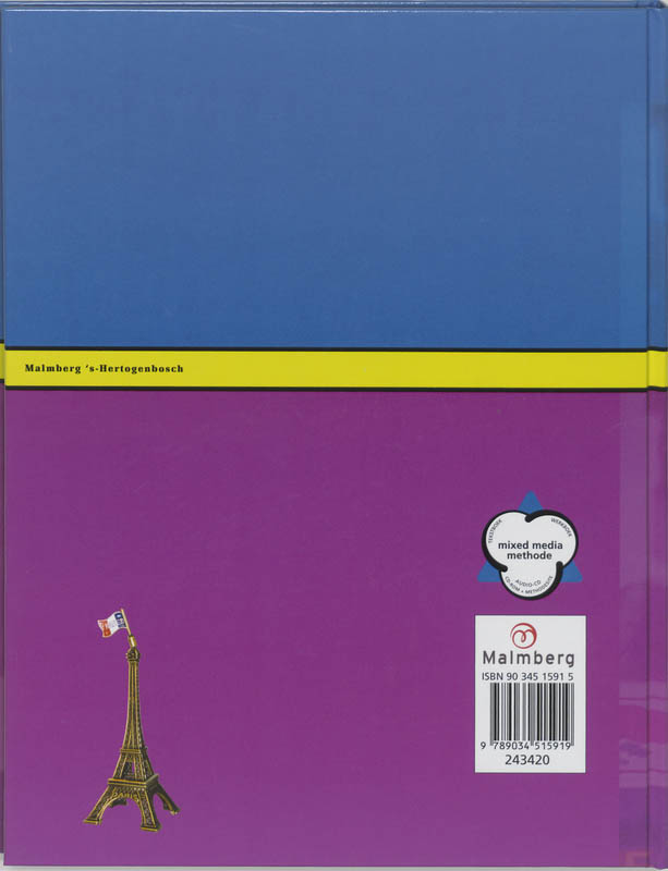 Achterkant van Livre de textes