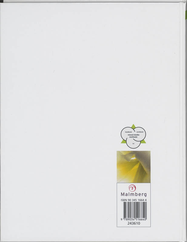 Achterkant van Handboek