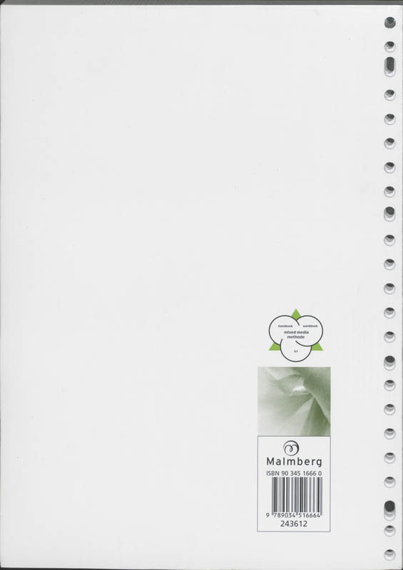 Achterkant van Werkboek