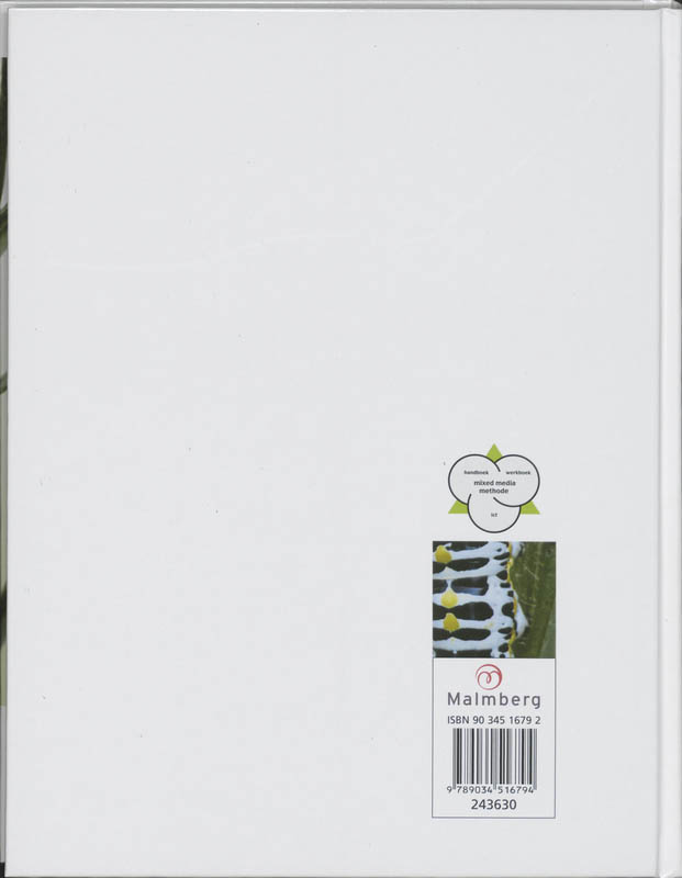 Achterkant van Handboek
