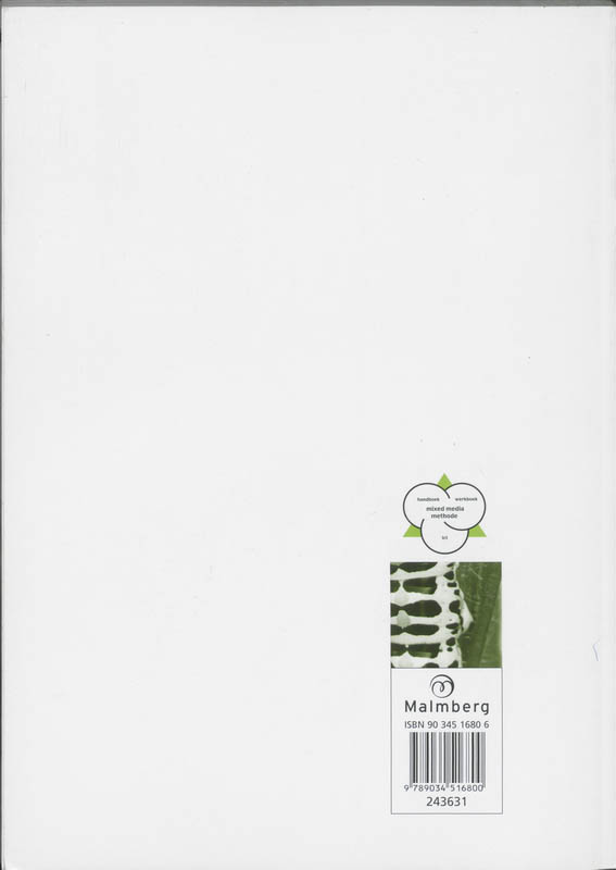 Achterkant van Werkboek
