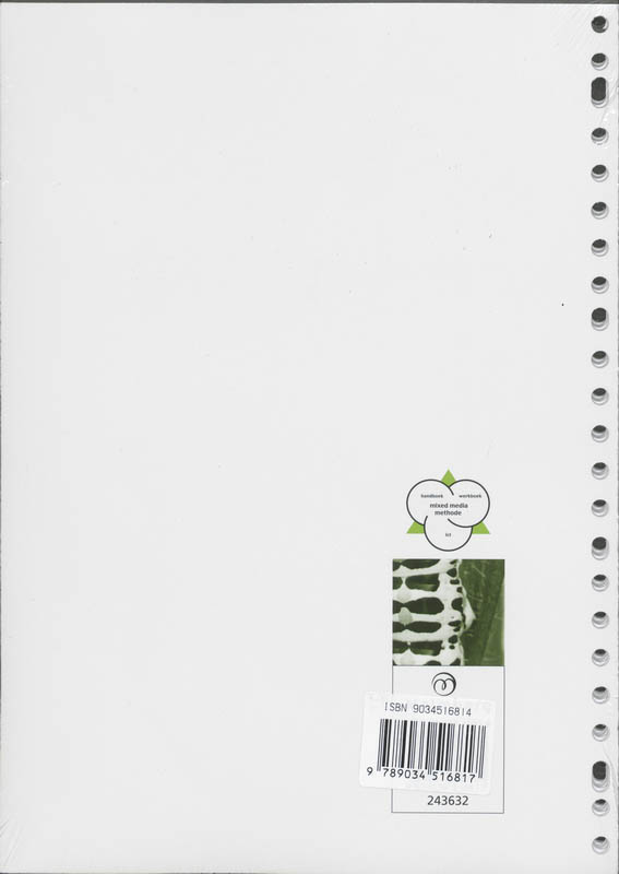 Achterkant van Werkboek