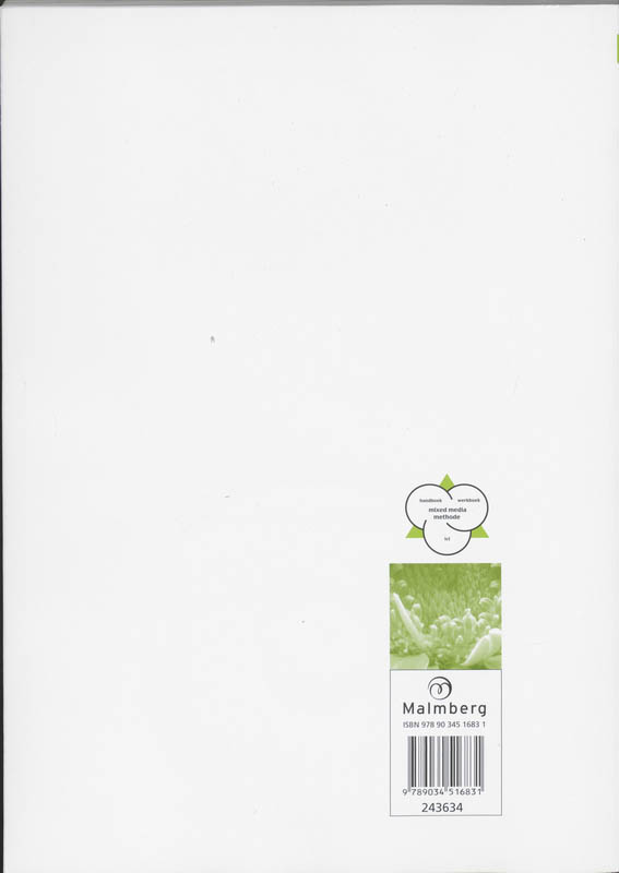 Achterkant van Werkboek