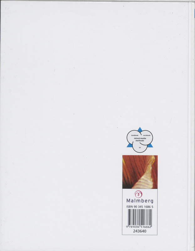 Achterkant van Handboek